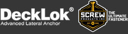 DeckLok Deck Bracket System by Screw Products, Inc.