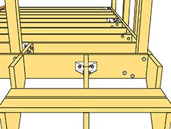 decklok deck brackets for stairstringers